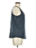 Adam Levine 100% Polyester Blue Sleeveless Blouse Size M - photo 4