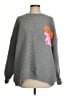 Assorted Brands Graphic Gray Pullover Sweater Size 4 - photo 1