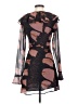 Topshop 100% Polyester Animal Print Brown Cocktail Dress Size 2 - photo 2