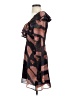 Topshop 100% Polyester Animal Print Brown Cocktail Dress Size 2 - photo 5