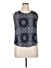 Julienne W. Blue Sleeveless Blouse Size XL - photo 1