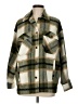 Zara Plaid Green Coat Size M - photo 1