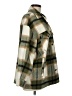 Zara Plaid Green Coat Size M - photo 4