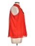 Collective Concepts Orange Sleeveless Blouse Size L - photo 4