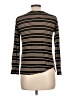 Splendid Brown Long Sleeve Henley Size L - photo 2