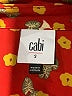 CAbi 100% Polyester Floral Orange 3/4 Sleeve Blouse Size S - photo 7