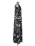 Chico's Animal Print Black Casual Dress Size Med (1) - photo 4