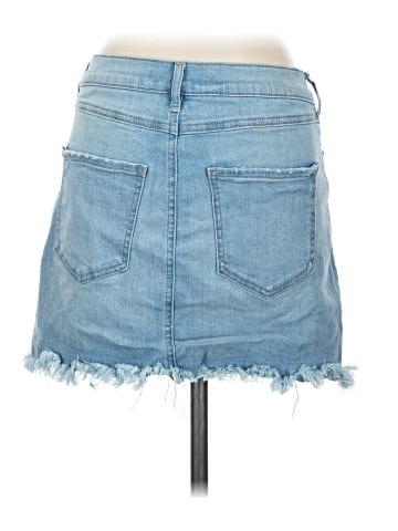 Express Denim Skirt (view 2)