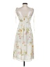 Assorted Brands Floral Ivory Cocktail Dress Size S (estimated) - photo 2