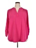 Entro Pink 3/4 Sleeve Blouse Size 2X (estimated) - photo 1