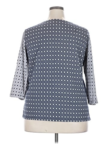 Alfred Dunner 3/4 Sleeve T-Shirt (view 2)