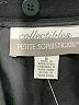 Petite Sophisticate Solid Black Formal Skirt Size 8 - photo 4