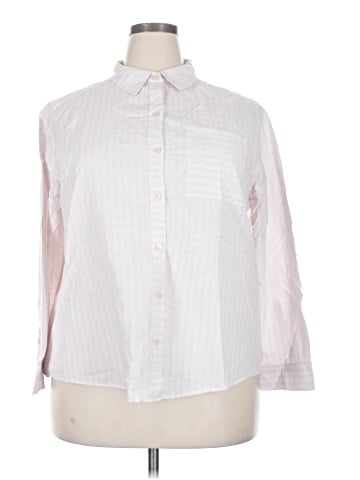 Style&Co Long Sleeve Button-Down Shirt (view 1)