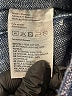 H&M 100% Cotton Chevron-herringbone Blue Casual Pants Size 6x - photo 4