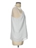 Stella Luce 100% Polyester Silver Sleeveless Blouse Size L - photo 4