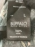 Buffalo by David Bitton 100% Viscose Black Short Sleeve Blouse Size L - photo 8