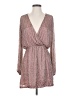 Karina Grimaldi 100% Polyester Metallic Pink Cocktail Dress Size XS - photo 1