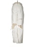 Zara 100% Cotton Ivory Cargo Pants Size 6 - photo 1