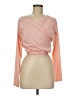 Unbranded 100% Polyester Orange Long Sleeve Top Size M - photo 1