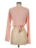 Unbranded 100% Polyester Orange Long Sleeve Top Size M - photo 2