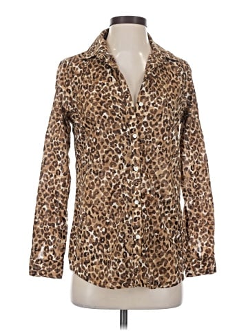 J. McLaughlin Long Sleeve Button-Down Shirt (view 1)