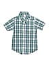 Classic Prep Plaid Green Short Sleeve Button-Down Shirt Size 2T - photo 1