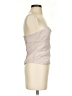 Zara 100% Lyocell Tan Sleeveless Blouse Size XS - photo 4