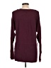 Lord & Taylor Burgundy Pullover Sweater Size L - photo 2
