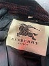 Burberry Burgundy Black Coat Size 14 - photo 13