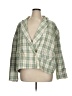 Shein Plaid Green Blazer Size XL - photo 1