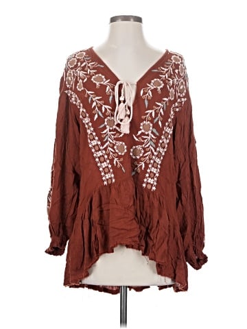 Free People Long Sleeve Blouse (view 1)