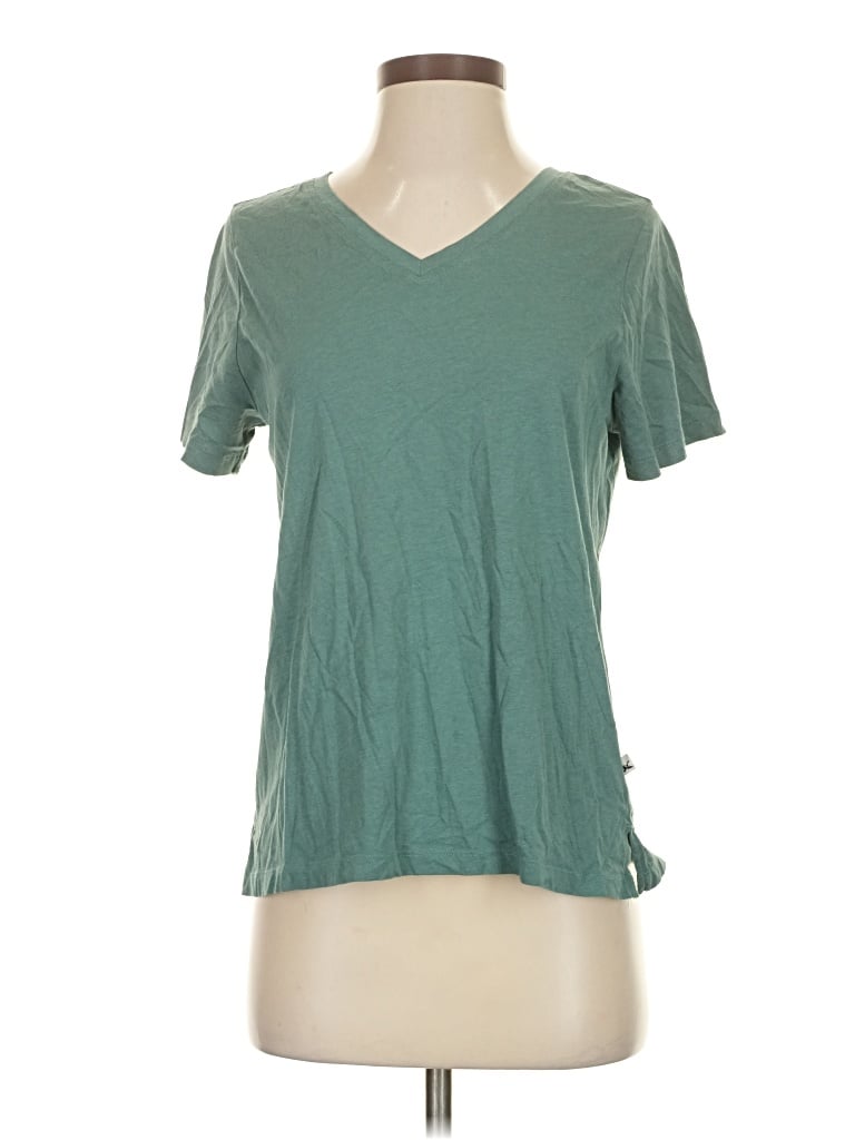 Pre-owned Eddie Bauer Short Sleeve T-shirt In Green