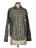 Everlane 100% Cotton Checkered-gingham Black Long Sleeve Button-Down Shirt Size 2 - photo 1
