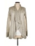 Dolce Cabo 100% Polyester Silver Cardigan Size L - photo 1