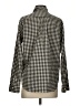 Everlane 100% Cotton Checkered-gingham Black Long Sleeve Button-Down Shirt Size 2 - photo 2