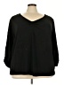 Max Studio Black 3/4 Sleeve Blouse Size 3X - photo 1