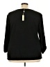 Max Studio Black 3/4 Sleeve Blouse Size 3X - photo 2