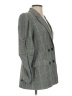 Becca Tilley x Bar III Plaid Gray Blazer Size S - photo 4