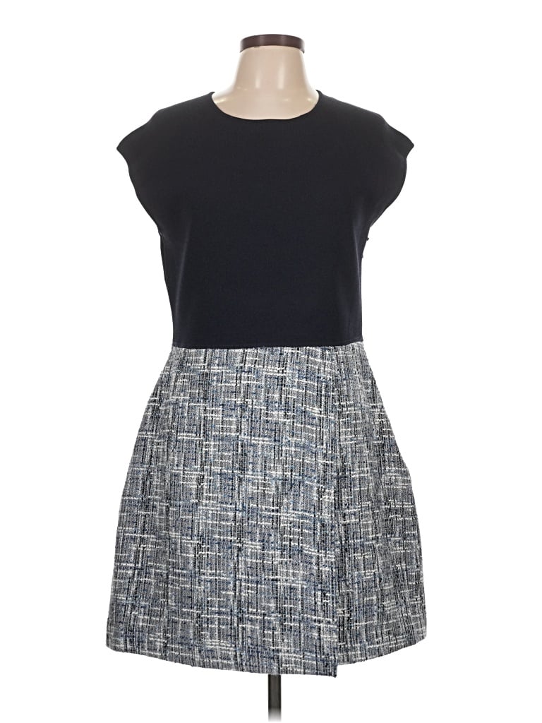 Pre-owned Ted Baker Casual Dress In Gray