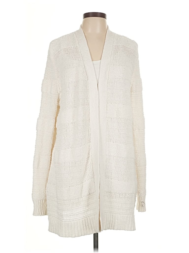 Pre-owned Style & Co Cardigan Sweater In Ivory