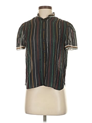 Rag & Bone Short Sleeve Silk Top (view 1)