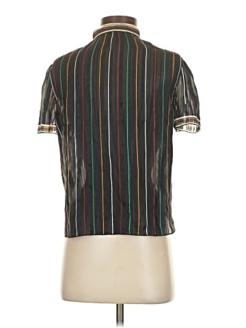 Rag & Bone Short Sleeve Silk Top (view 2)
