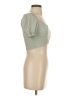 Shein Green Short Sleeve Top Size 2 - photo 4