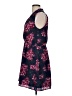 Unbranded 100% Polyester Floral Burgundy Casual Dress Size M (estimated) - photo 5