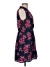 Unbranded 100% Polyester Floral Burgundy Casual Dress Size M (estimated) - photo 4
