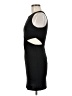 Soprano Solid Black Cocktail Dress Size M - photo 5