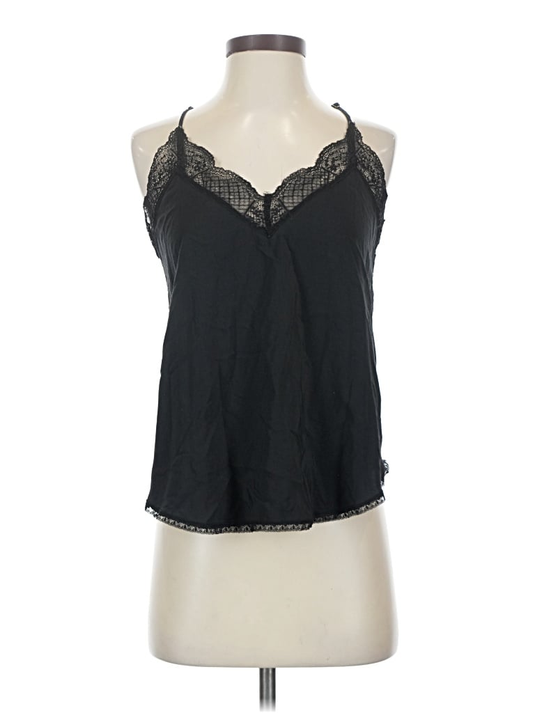 Pre-owned Lovestitch Sleeveless Blouse In Black