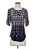 Perseption Concept Blue 3/4 Sleeve Blouse Size S (petite) - photo 1