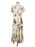 Madewell Print Ivory Casual Dress Size 4 - photo 1
