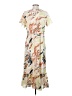 Madewell Print Ivory Casual Dress Size 4 - photo 2